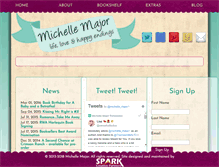 Tablet Screenshot of michellemajor.com